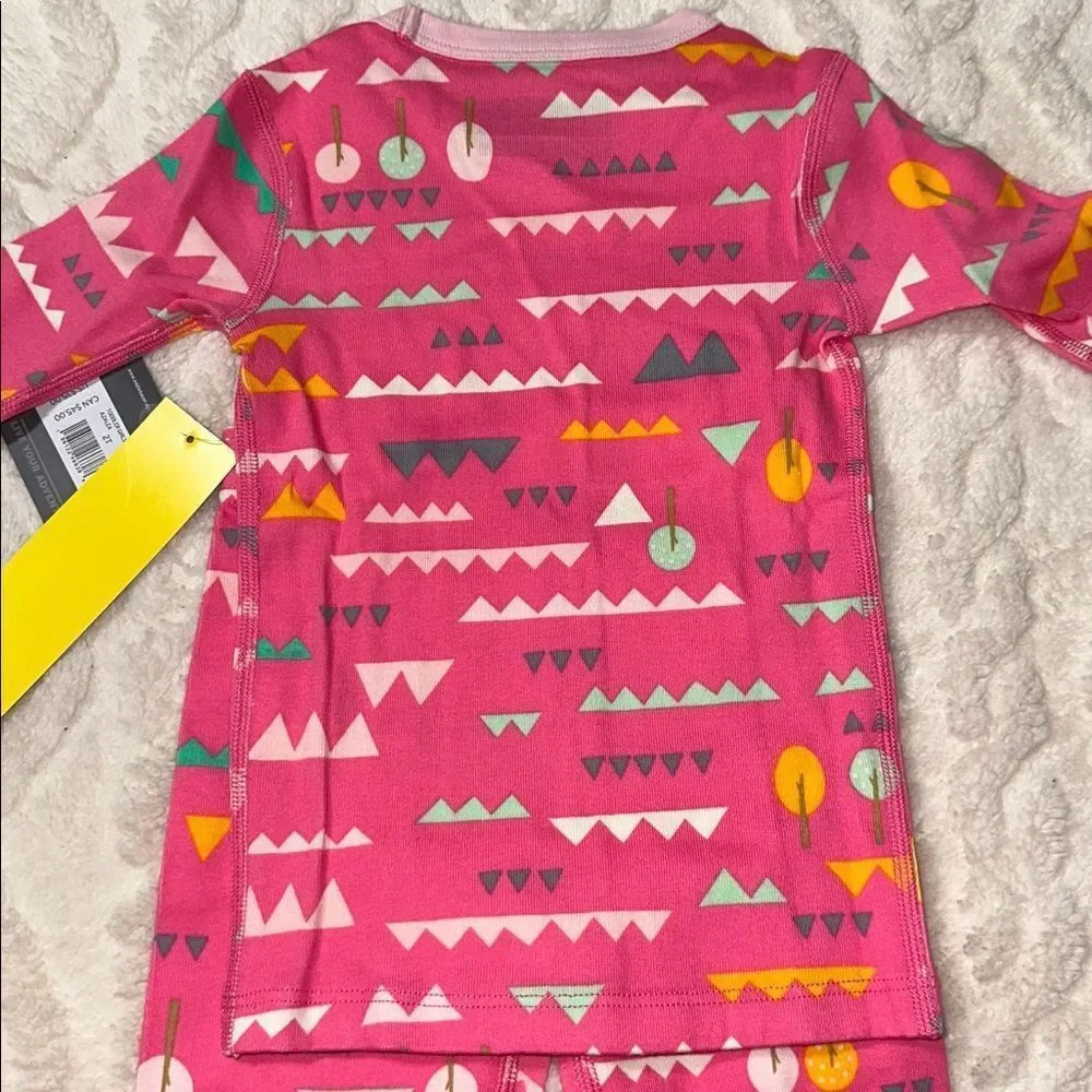 Eddie Bauer 2T Toddler Girl Azalea Pink Long Sleeve Jogger Pants Cotton PJ Set